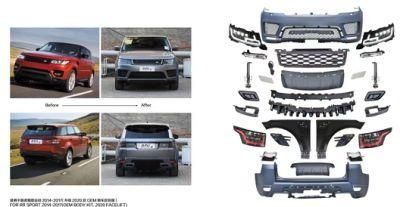 High Quality Car Upgrade Body Kit for Range Rover Sport L494 2014 Upgrade to 2018-2020 OE SVR Facelift Bodykit Sport