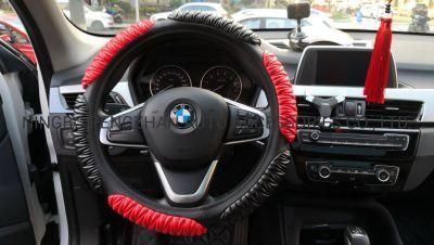 PU Steering Wheel Cover (Code: AJTM-137BK)