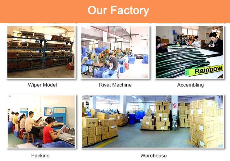 Cleaning Car Window Soft/Beam/Flat/Multi-Fit Flat/ Frameless/Boneless Windshield Windscreen Wiper Blades