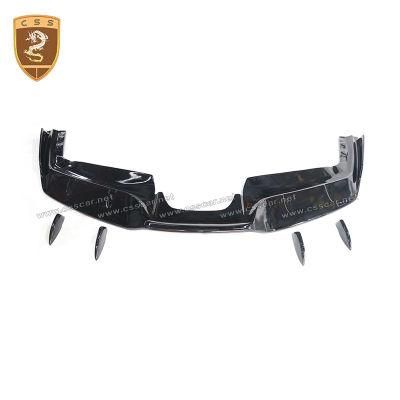 Rwen Style Carbon Fiber Car Front Lip for Ferrari 488 Gtb