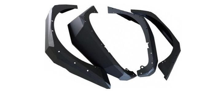 Auto Parts OEM and off-Road Fenders for Jeep Wrangler (JL) 2018 2019 Sahara Rubicon Wheel Arches