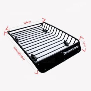 No Rust Steel Car Roof Basket Car Roof Rack 4*4 (8107A)