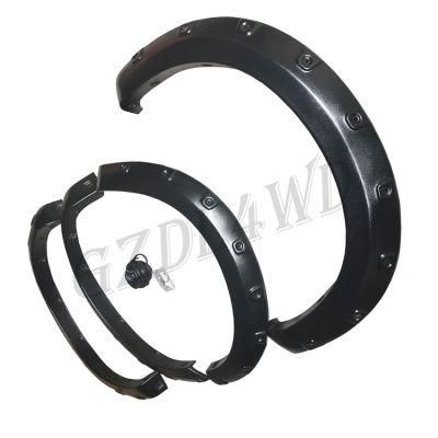 Textured Black Pocket Rivet Offroad Fender Wheel Flares Trim for 09-14 for F150 Svt Raptor