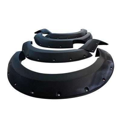 Ranger T6 2012 Fender Flare Modified Design New ABS Plastic 5D Carbon Wheel Arch Flare
