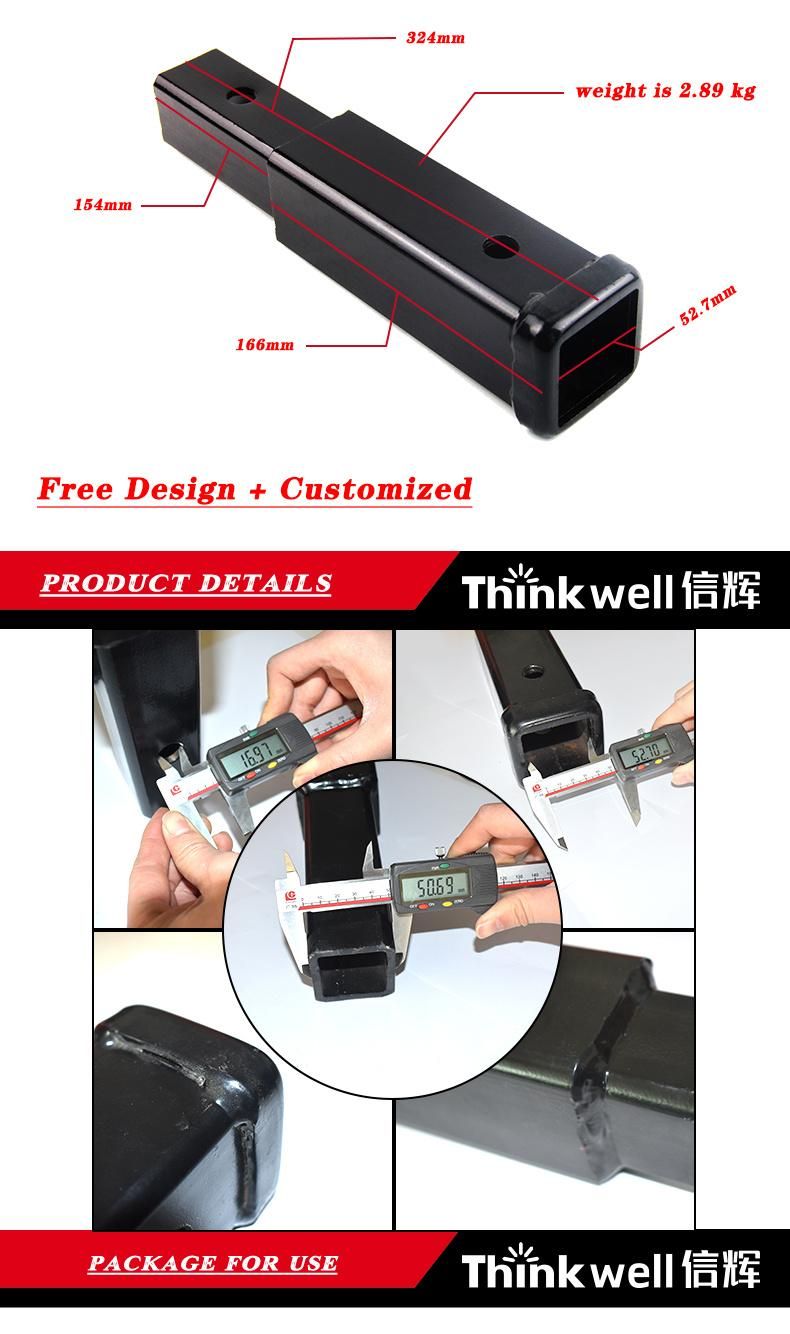Trailer Hitch Extension Receiver Tube Extenders