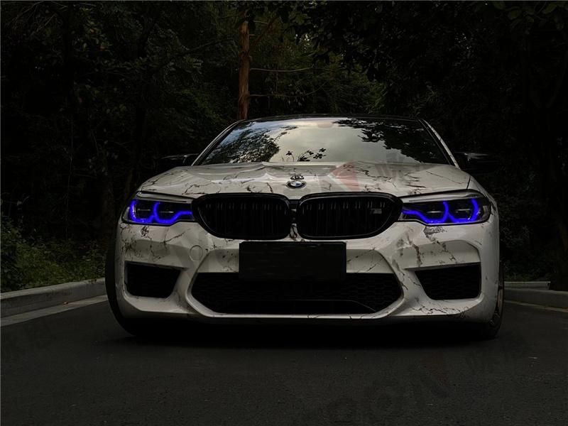 M5 Style Body Kit with Front and Rear Bumper Grille Side Skirts Rear Diffuser for BMW 5 Series G30 2018-2020