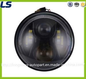 Hamburger 7 Inch LED Round Head Light with Ring for Jeep Wrangler