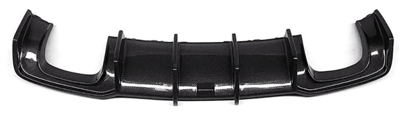 2017 2018 A3 Sline S3 Rear Bumper Diffuser Kb Style Black Rear Lip Diffuser for Audi S3
