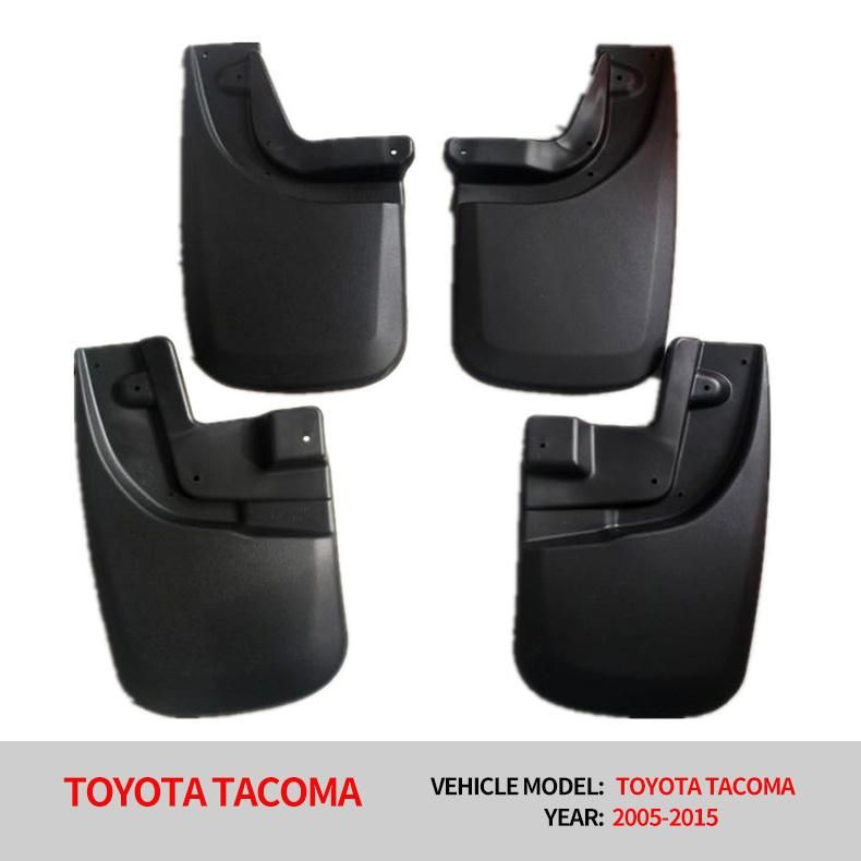 Auto Mud Flaps for Toyota Tacoma 2005-2015 Car Fenders Mud Guard Splash Guards for Toyota