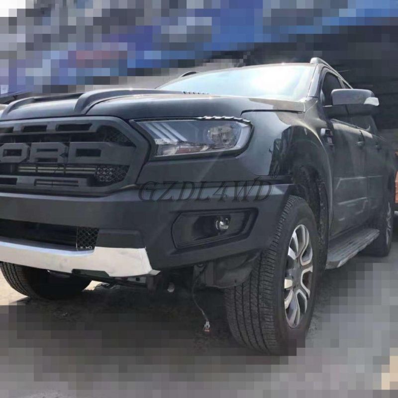 ABS Facelift Car Body Bumper Kits for Ranger T6 12 Upgrade T7 19 Raptor