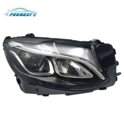 LED Head Lamp for Mercedes Benz Glc W253 Modified Convert Headlight 2016-2019 Facelift Bodykit Parts OEM 2539060901 2539061001