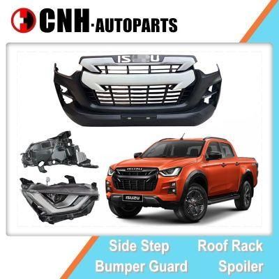 Car Parts OE Design Body Kit for D-Max 2020 2021 Pick up Truck Front Bumpers and Head Lamps