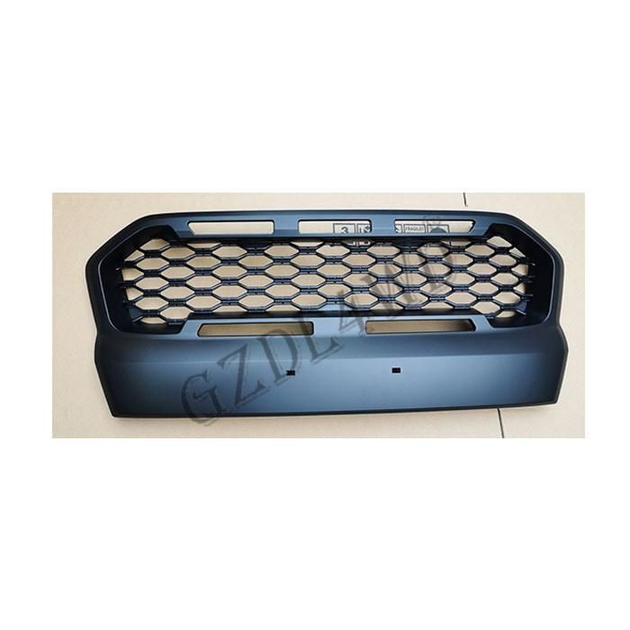 Top Quality Matte Black Front Grill for Ford Ranger 2015-2017