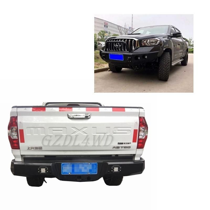High Qualiy Steel Ldv T60 Maxus T60 2016-2018 Front Rear Bumper