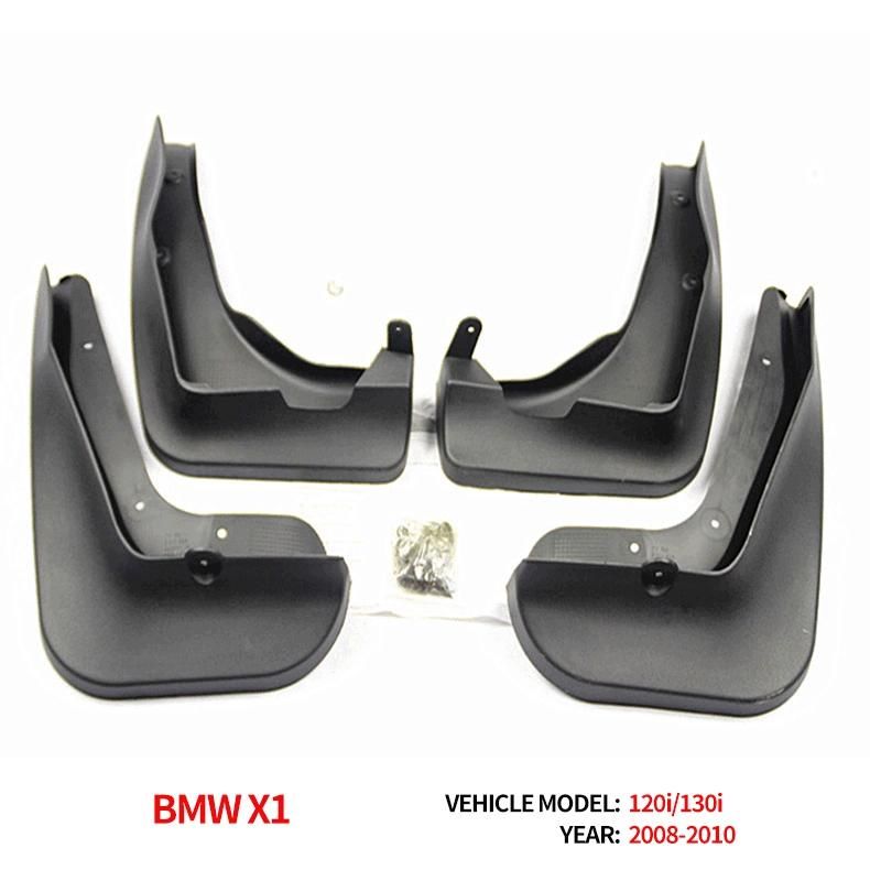 4PCS/Set Car Mud Flaps Front Rear Mudguard Splash Guards Fender Mudflaps for BMW 1 Series 116/118/120 2008-2012 up Saloon 2017