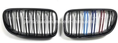 BMW E93 Double Line Three Colour Modified Grille 2010-2013, BMW E92 Double Line Three Colour Customized Grille 2010-2013.