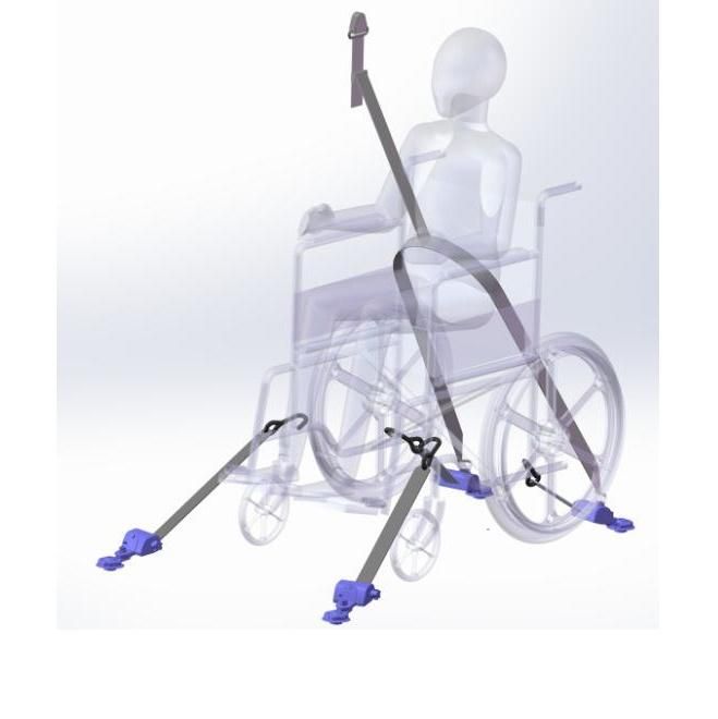 Wheelchair Restraint &Tie Down System for Wheelchair Safety (X-801-1)