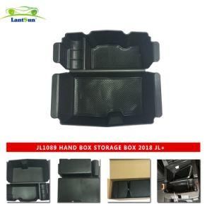 Black Car Storage Box Storage Bins for Jeep Wrangler Jl 2018