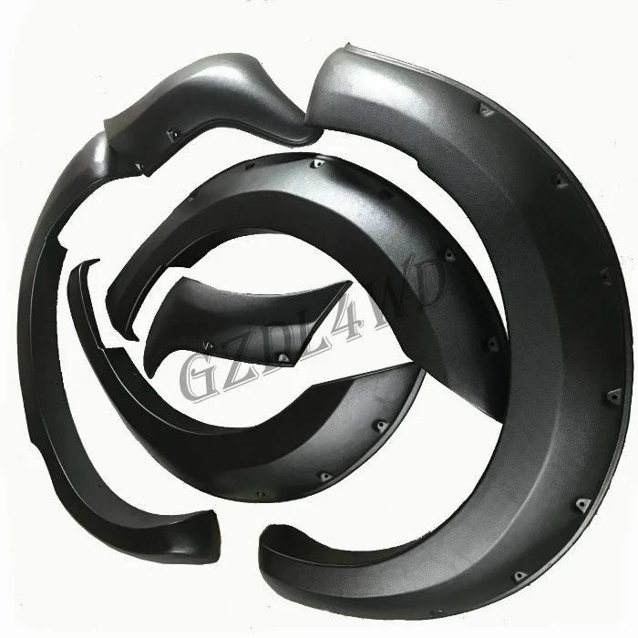 Flat Style Fender Flares for Jeep Wrangler Jk 14-17