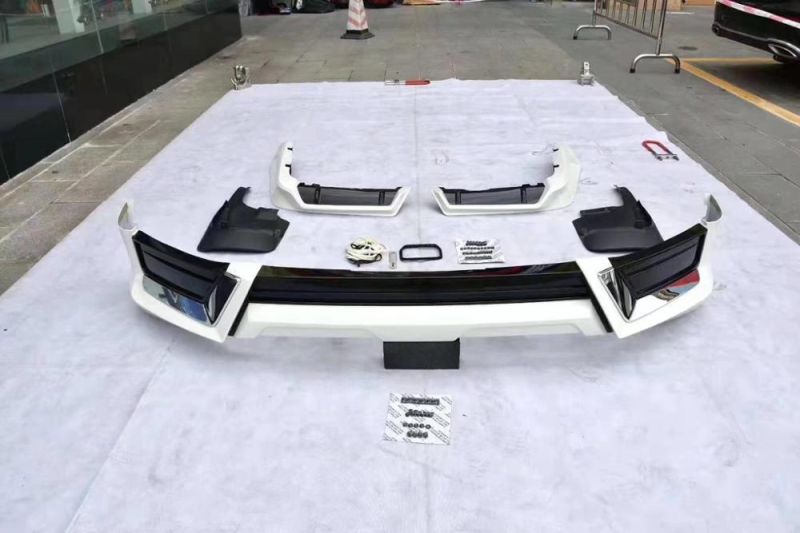 Car Accessories Front Bumper Facelift Conversion Body Kit for Land Cruiser 2016-2019