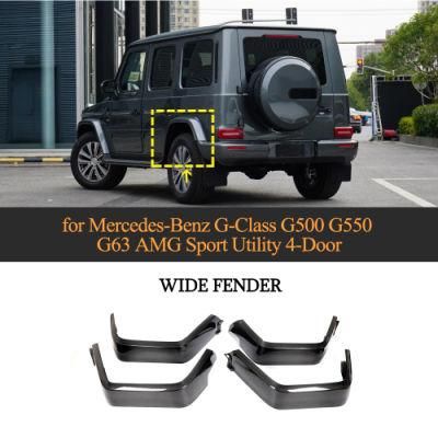Dry Carbon Fiber Wide Fender Flares for Mercedes-Benz G-Class W463 G500 G550 G63 Amg 2020
