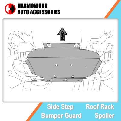 Auto Accessory Steel Skid Plate for Nissan Pick up Navara (NP300) 2015 Frontier Bottom Protection Board