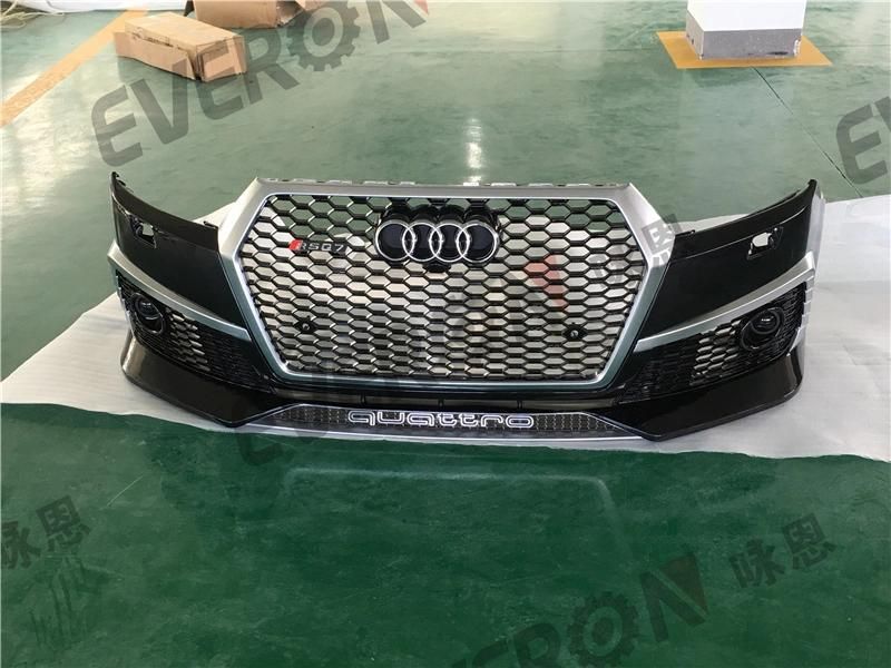 Rsq7 Auto Front Bumper with Grill and Rear Diffuser for Audi Q7 2016-2019