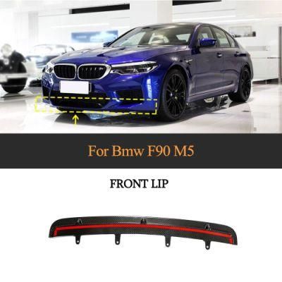 Jcsportline Carbon Fiber F90 Front Center Lip for BMW F90 M5 Comprtition Sedan 4-Door 2018-2020