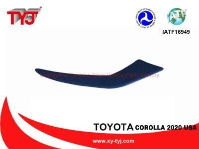 Tyj Factory Wholesale Auto Spare Parts Body Kits for Toyota Corolla 2020 USA Le/Xle Fog Lamp Cover Black ABS Material