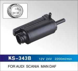 12V 24V 2200ml/Min Windshield Washer Pump for Audi Scania Man Daf