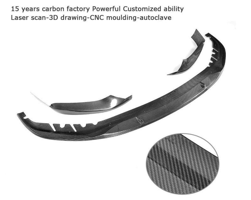 for BMW 5 Series G30 G31 G38 520I 530I 540I M-Sport 2017-2018 Car Front Lip Spoiler