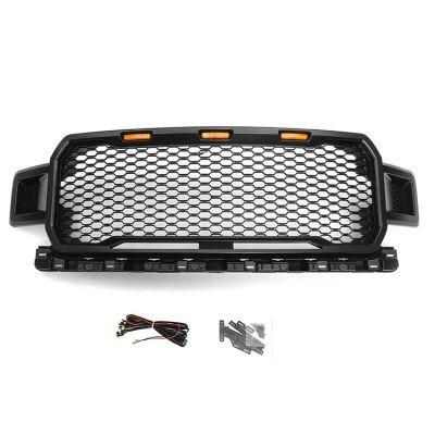 Front Bumper Grill for 4runner Grille with LED Letters 4X4 Auto Car Front Grill for Ford F150 2009-2014