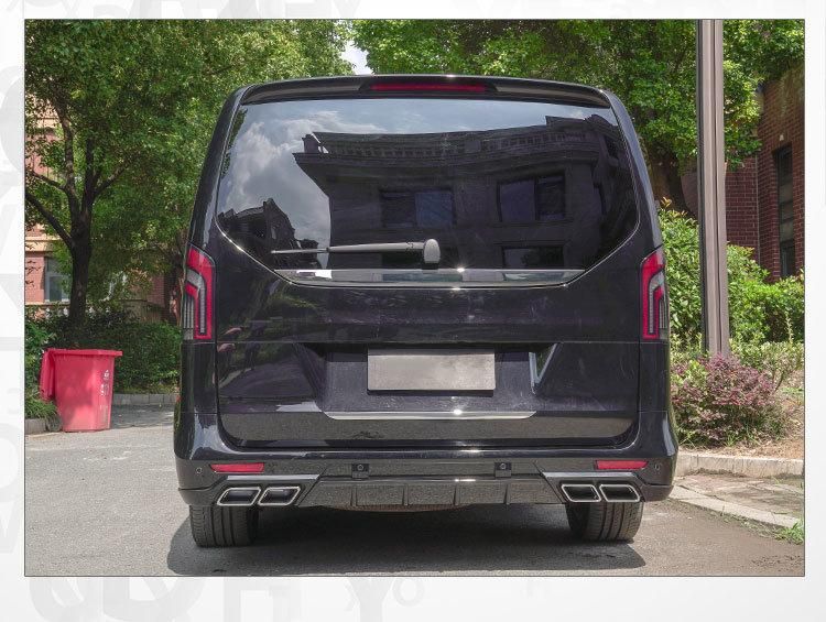 Gbt Popular Products Vehicle Modification Parts Suitable for 2016-on Mercedes Benz V Class W447 Bumper Vito Front Grill