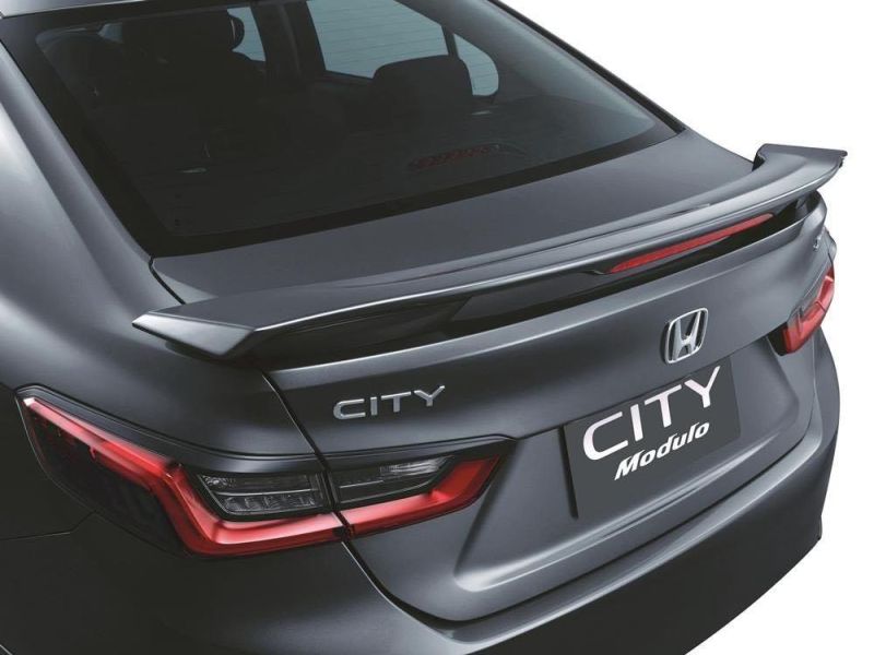 for Honda City 2020+ Spoiler with LED Light Factory Design