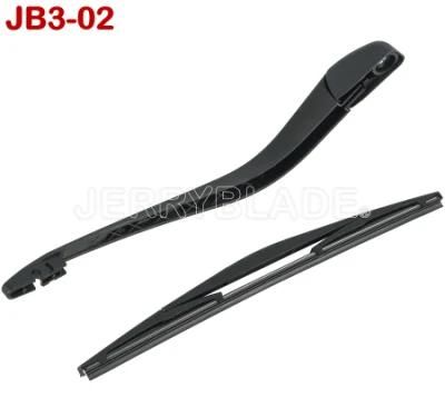 OE Replacement for Honda Fit/Jazz 2001-2008, Rear Windshield Wiper Arm Blade Set - Jerryblade Factory OE 76720SAA004 Rear Wiper Size 14inch/350mm