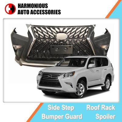 Car Parts Sport Style Front Grille and Bumper Adding Body Kits for Lexus Gx460 2014 2017