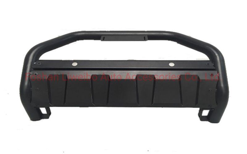 China Factory 4X4 Black Steel Front Bullbar Bumper Car Accessories for Gwm Poer