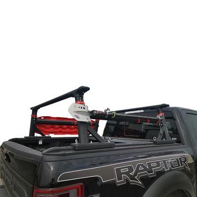 Aluminum Alloy Universal Adjustable Roof Rack Roll Bar for Pick-up