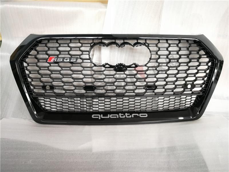 Rsq5 Style Front Bumper Grille Honeycomb Grill for Audi Q5 2018-2021