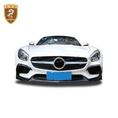 Carbon Fiber Rentech Style Front Lip Splitter for Mercedes Bens Gts