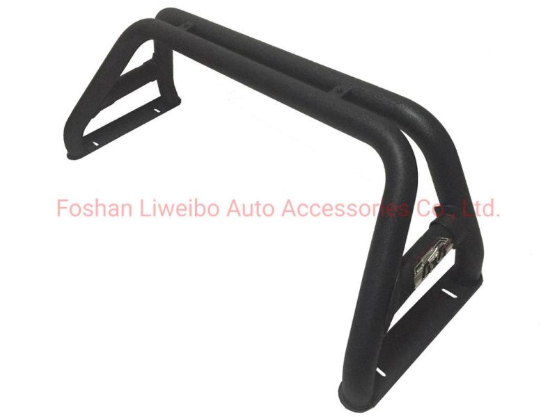 4X4 Accessories Iron Steel Black Sport Bar Rollbar for Hilux Revo