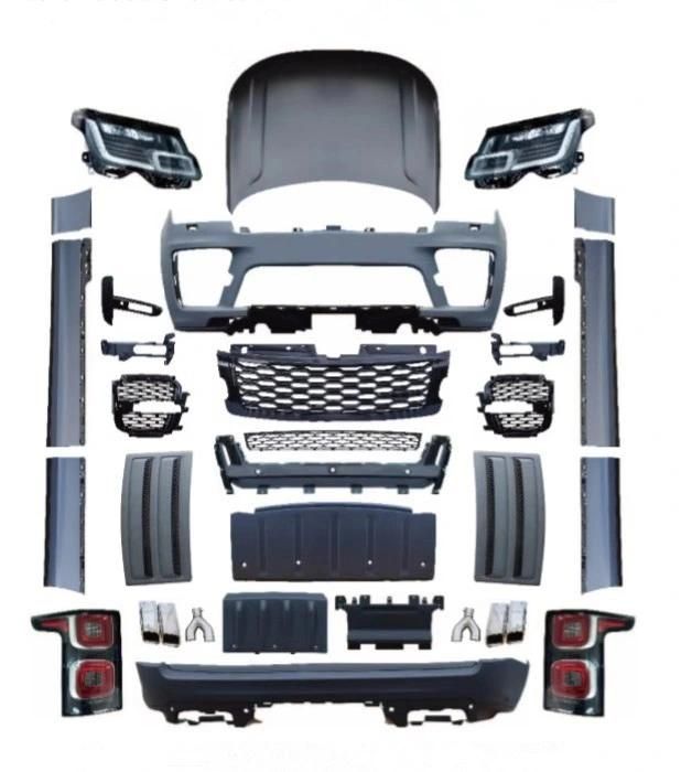 Bodykits L405 Sva Svo OE Type Full Bumper Body Kit for Range Rover Vogue 2014-2017 Upgrade to 2018 2019 2020 2021 Car Decoration Auto Parts