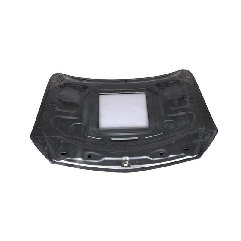 Carbon Fiber W205 Engine Hood with Glass Vents for Mercedes Benz C205 C300 C400 C450 C43 C63 Amg 15-19