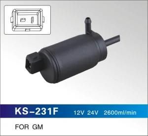 12V 24V 2600ml/Min Windshield Washer Pump for GM