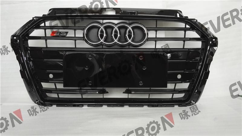 Facelifting S3 Auto Front Bumper Grille with Acc Hole for Audi A3 2017-2019