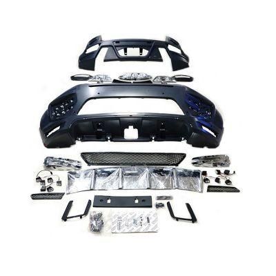 Injection PP Car Bumper for Land Rover Range Rover Evoque 2012-2017 Upgrade Larte Design Style Front Bumper Rear Bumper