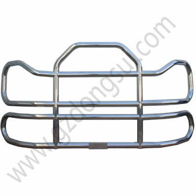 North America 304 Stainless Steel Heavy Semi Big Truck Front Bumper Deer Grille Guard with Brackets for Mack Pinnacle07-14