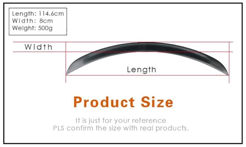 Tesla Model S Carbon Fiber Car Bumper Spoiler