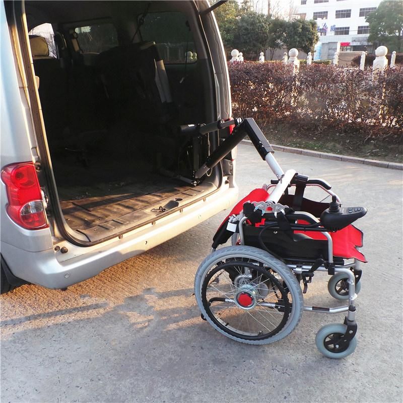 Wheelchair Hoist to Help Wheelchair Occupant to Stow Wheelchair to Car Trunk Woth Loading Capacity 100kg