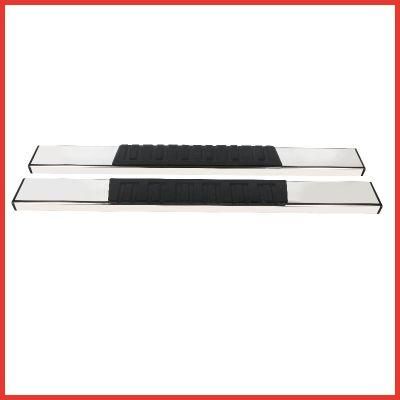 Car Parts 6&quot; Stainless Steel Side Steps Running Boards for 2019-2021 Silverado Regular Cab